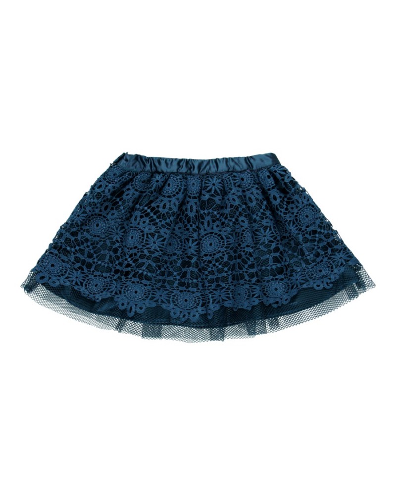 BOBOLI Skirt with guipure for girl - 729165