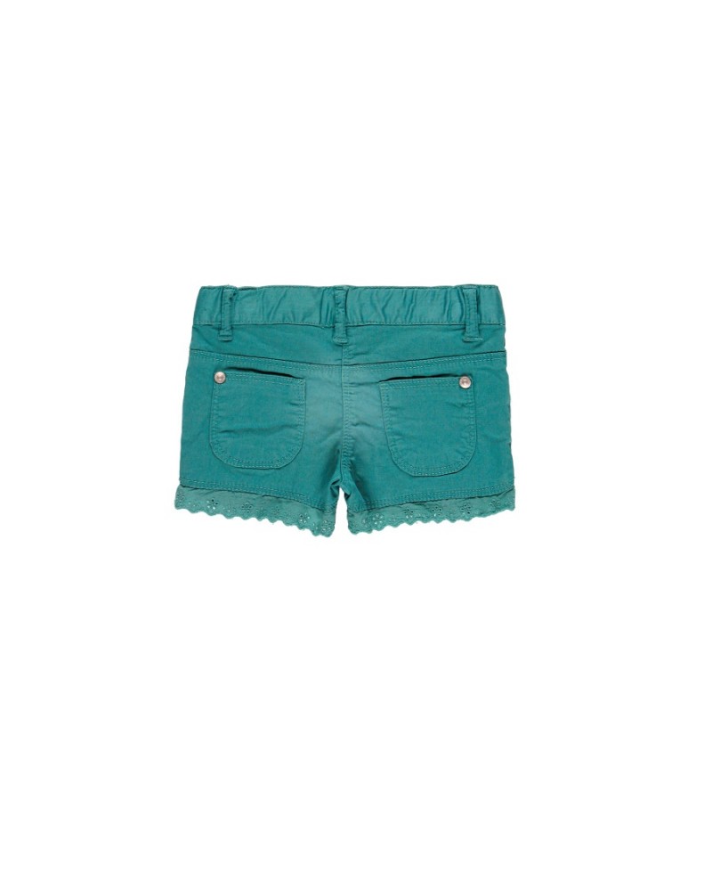 BOBOLI Stretch gabardine shorts for baby girl - 299011
