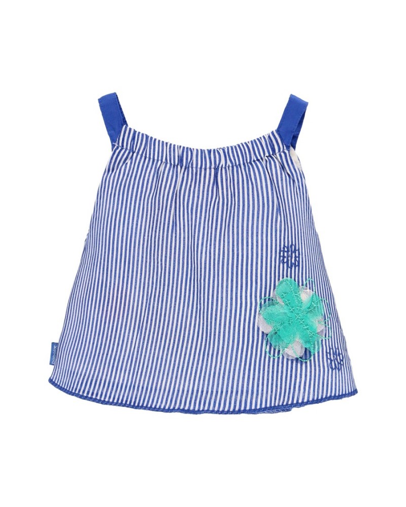 BOBOLI Shirt with gauze for baby girl - 249083