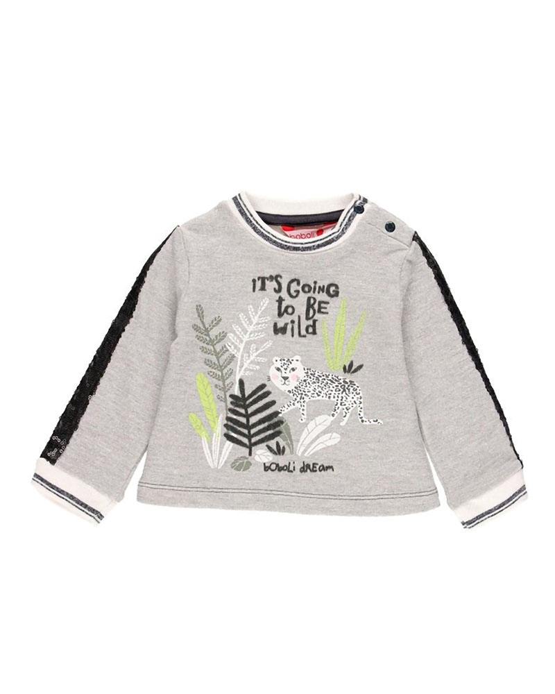 BOBOLI Fleece sweatshirt for baby - 211004 BOBOLI Fleece sweatshirt for baby - 211004