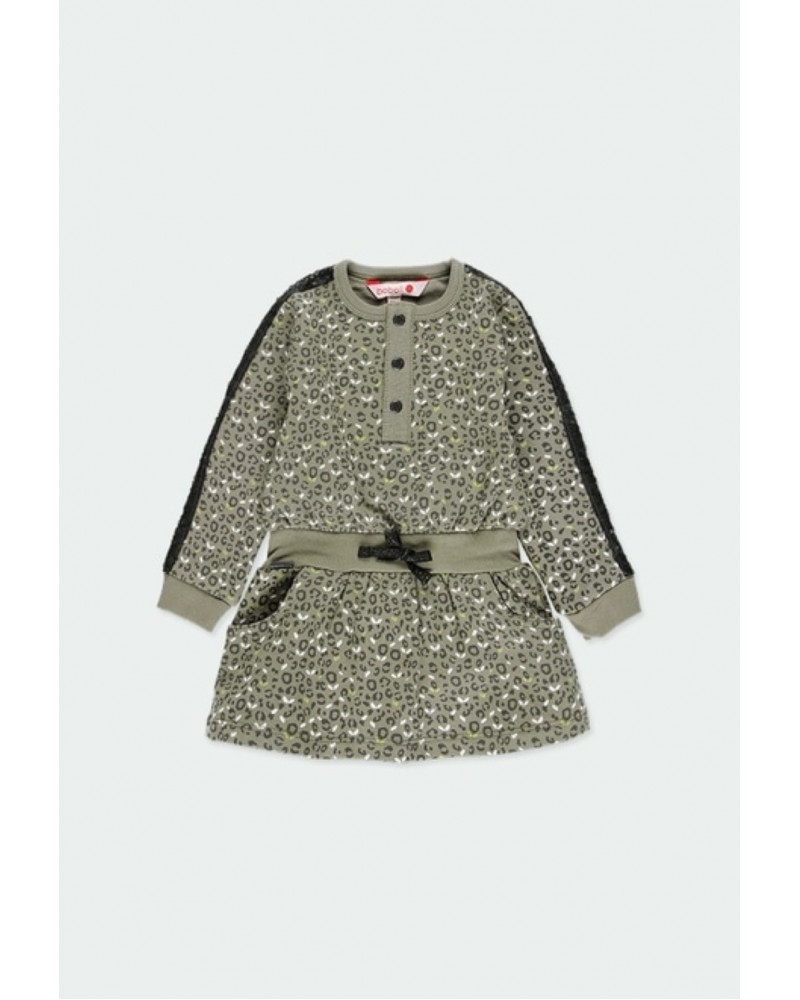 BOBOLI Fleece dress for baby girl - 211060