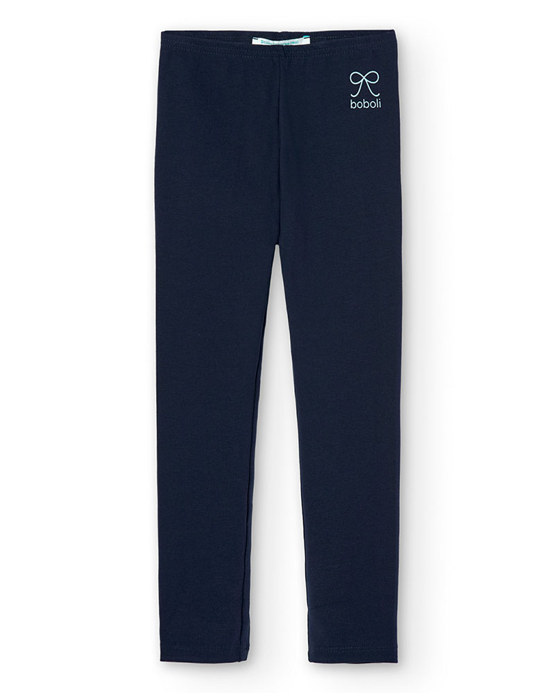 BOBOLI Stretch knit leggings for girl - 490036 BOBOLI Stretch knit leggings for girl - 490036