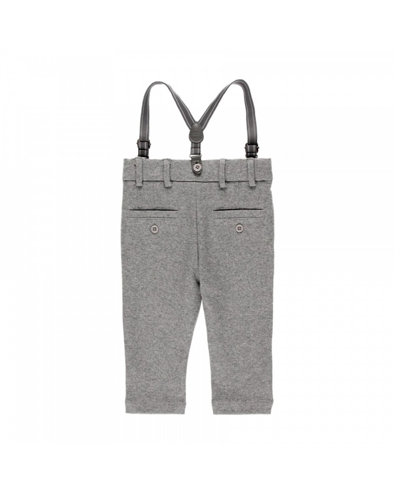 BOBOLI Knit trousers for baby boy - 713078