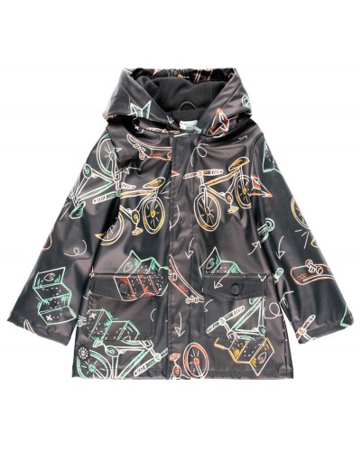 BOBOLI Hooded raincoat for boy - 390079