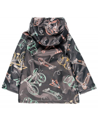 BOBOLI Hooded raincoat for boy - 390079