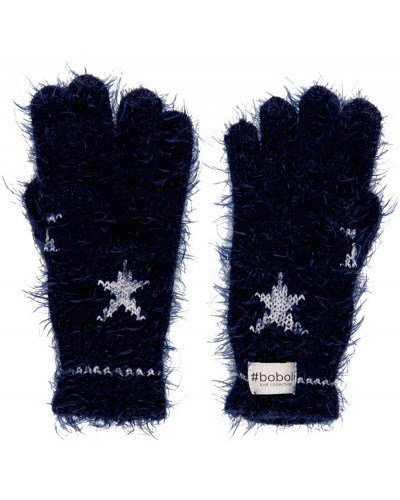 BOBOLI Knitwear gloves "stars" for girl - 490205
