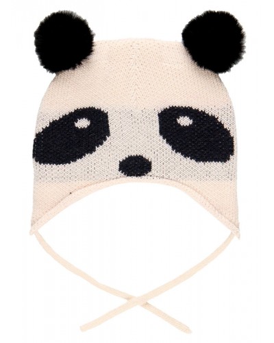 BOBOLI Knitwear hat "bear" for baby - 190099