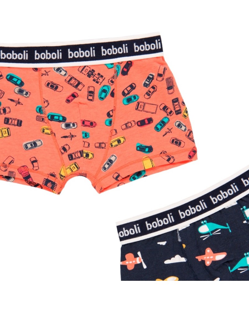 BOBOLI Pack 3 boxers knit for boy - 934095
