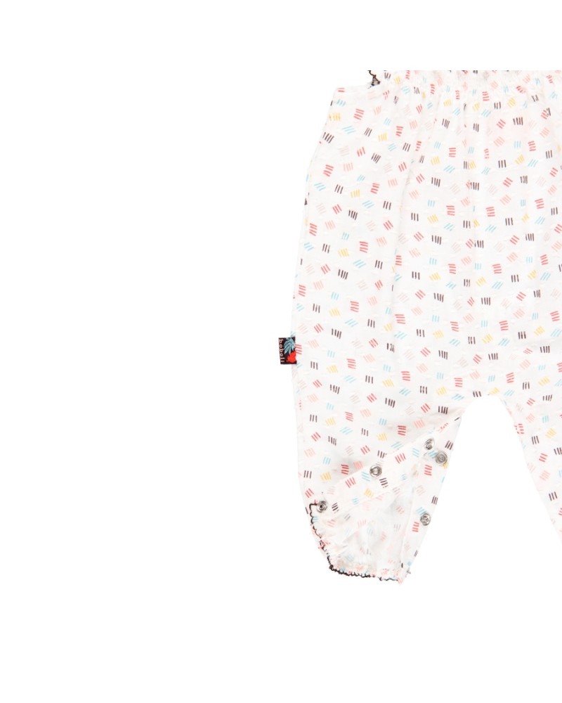 BOBOLI Batiste jumpsuit for baby girl - organic - 124018