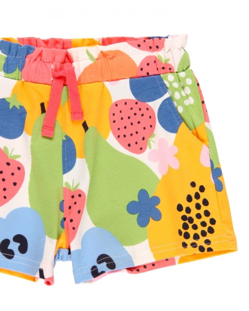 BOBOLI Knit shorts printed for girl - 824385