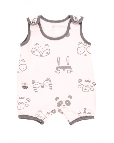 BOBOLI Knit play suit for baby girl - 104061