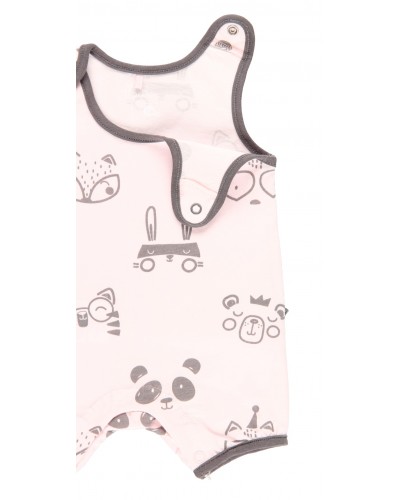 BOBOLI Knit play suit for baby girl - 104061