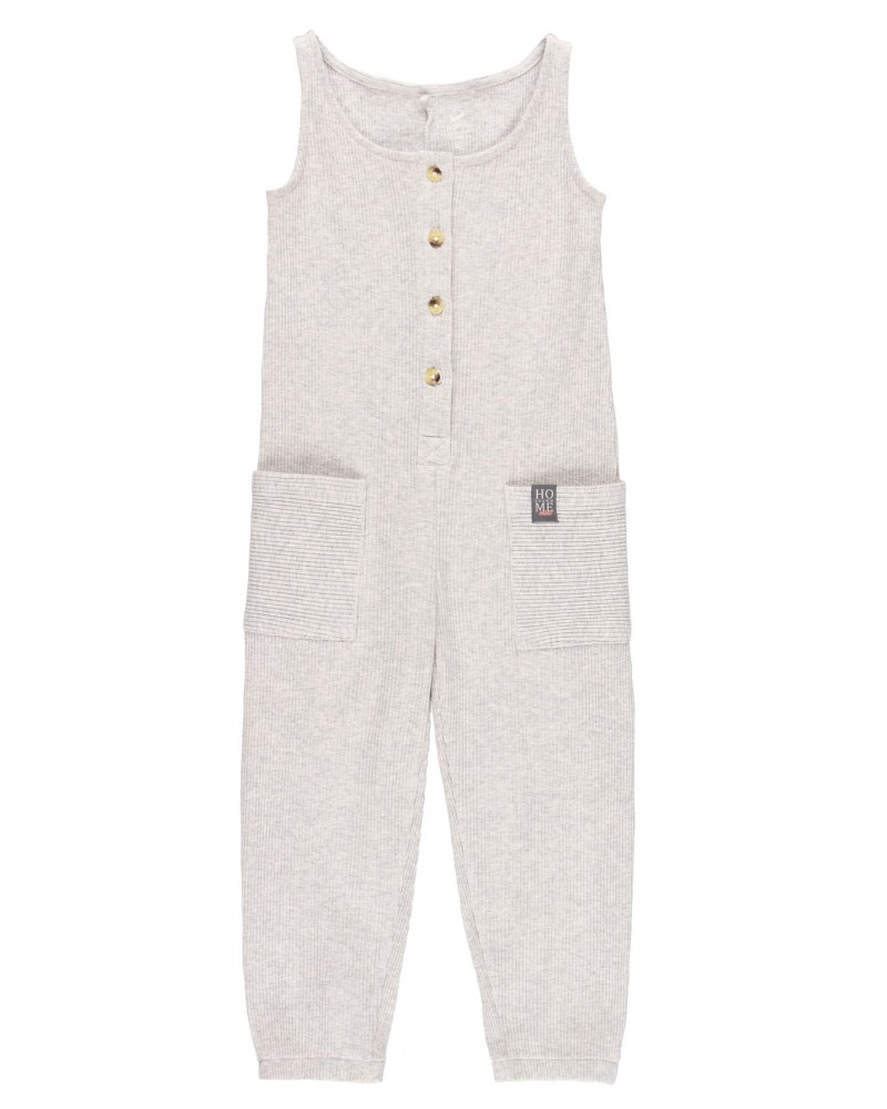 BOBOLI Knit jumpsuit for girl - organic - 464060