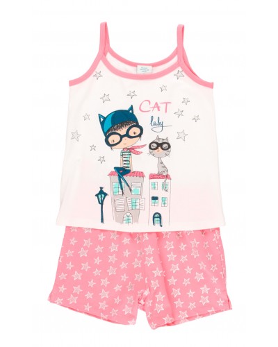 BOBOLI Knit pyjamas suspenders for girl - 924072