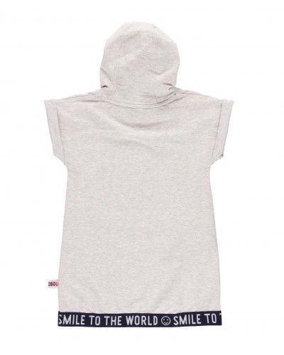 BOBOLI Fleece dress hooded for girl - 424101