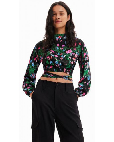 DESIGUAL BLUS_GARDEN ΜΠΛΟΥΖΑ ΓΥΝΑΙΚΕΙΟ - DS0AP22WWBW090000000