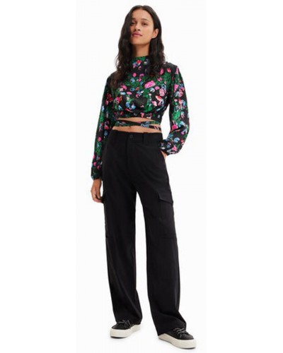 DESIGUAL BLUS_GARDEN ΜΠΛΟΥΖΑ ΓΥΝΑΙΚΕΙΟ - DS0AP22WWBW090000000