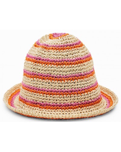 DESIGUAL D3 HAT_RAFIAPAPER BUCKET ΑΞΕΣΟΥΑΡ ΓΥΝΑΙΚΕΙΟ - DS0AC23SAHO010000000