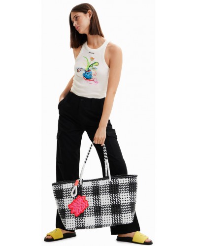 DESIGUAL D3 BAG_LUX ΤΣΑΝΤΑ ΓΥΝΑΙΚΕΙΟ - DS0AC23SAXO080000000