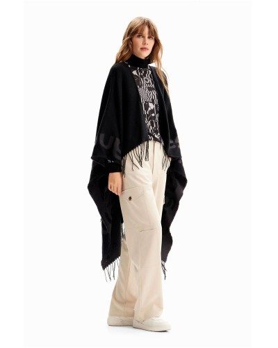 DESIGUAL D2 PONCHO_LOGO PARIS ΑΞΕΣΟΥΑΡ ΓΥΝΑΙΚΕΙΟ - DS0AC23WAIA140000000 DESIGUAL D2 PONCHO_LOGO PARIS ΑΞΕΣΟΥΑΡ ΓΥΝΑΙΚΕΙΟ - DS0AC23WAIA140000000