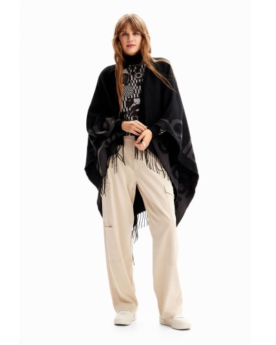 DESIGUAL D2 PONCHO_LOGO PARIS ΑΞΕΣΟΥΑΡ ΓΥΝΑΙΚΕΙΟ - DS0AC23WAIA140000000 DESIGUAL D2 PONCHO_LOGO PARIS ΑΞΕΣΟΥΑΡ ΓΥΝΑΙΚΕΙΟ - DS0AC23WAIA140000000