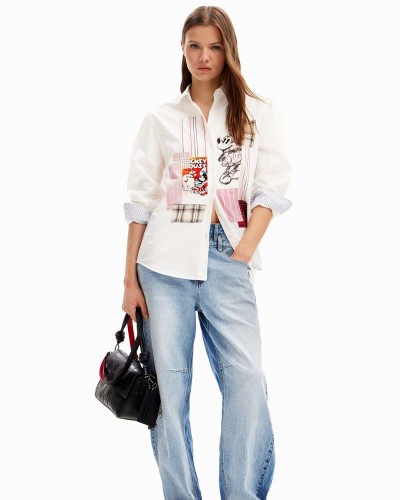DESIGUAL CAM_BOLONIA MICKEY ΠΟΥΚΑΜΙΣΟ ΓΥΝΑΙΚΕΙΟ - DS0AP24SWCW260000000 DESIGUAL CAM_BOLONIA MICKEY ΠΟΥΚΑΜΙΣΟ ΓΥΝΑΙΚΕΙΟ - DS0AP24SWCW260000000