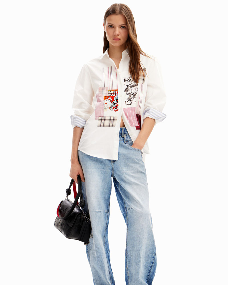 DESIGUAL CAM_BOLONIA MICKEY ΠΟΥΚΑΜΙΣΟ ΓΥΝΑΙΚΕΙΟ - DS0AP24SWCW260000000 DESIGUAL CAM_BOLONIA MICKEY ΠΟΥΚΑΜΙΣΟ ΓΥΝΑΙΚΕΙΟ - DS0AP24SWCW260000000