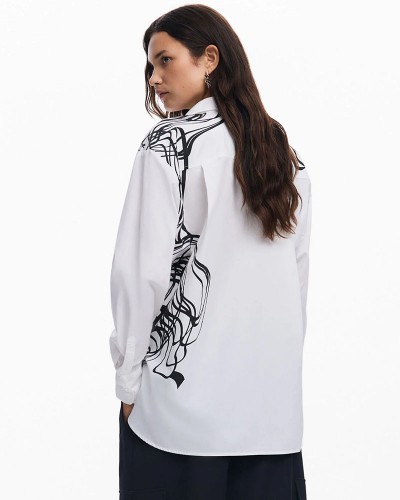 DESIGUAL D2 CAM_FUKUOKA_LACROIX ΠΟΥΚΑΜΙΣΟ WOMAN - DS0AP24WWCW120000000 DESIGUAL D2 CAM_FUKUOKA_LACROIX ΠΟΥΚΑΜΙΣΟ WOMAN - DS0AP24WWCW120000000