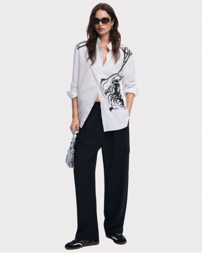 DESIGUAL D2 CAM_FUKUOKA_LACROIX ΠΟΥΚΑΜΙΣΟ WOMAN - DS0AP24WWCW120000000 DESIGUAL D2 CAM_FUKUOKA_LACROIX ΠΟΥΚΑΜΙΣΟ WOMAN - DS0AP24WWCW120000000