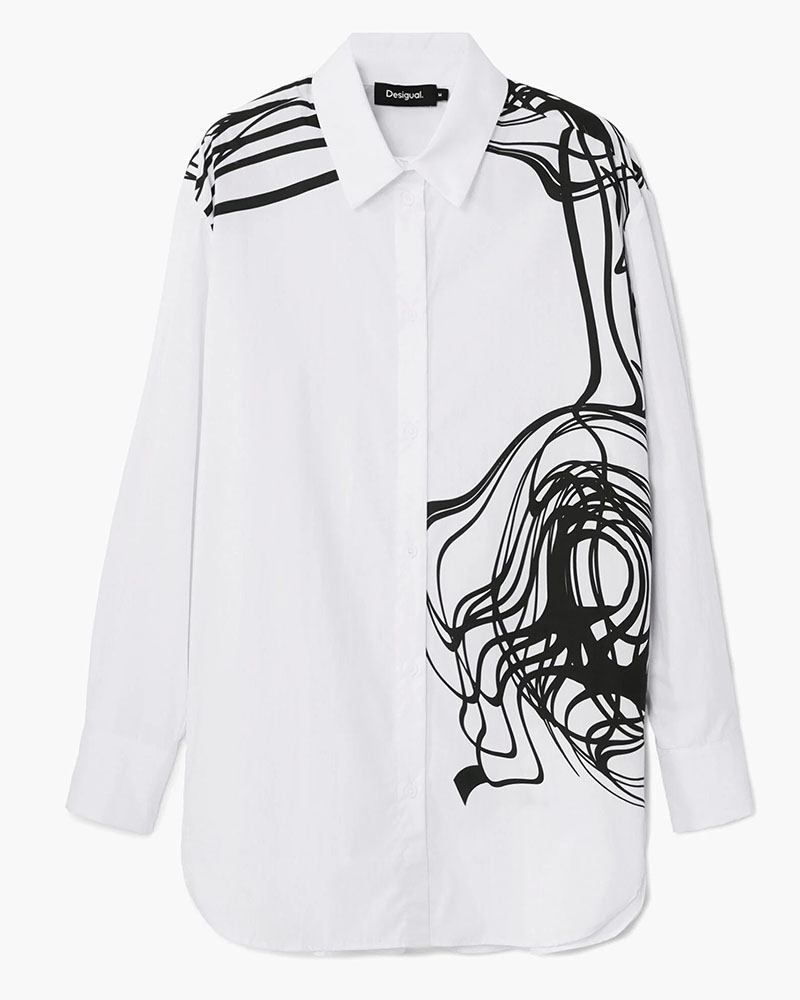DESIGUAL D2 CAM_FUKUOKA_LACROIX ΠΟΥΚΑΜΙΣΟ WOMAN - DS0AP24WWCW120000000 DESIGUAL D2 CAM_FUKUOKA_LACROIX ΠΟΥΚΑΜΙΣΟ WOMAN - DS0AP24WWCW120000000