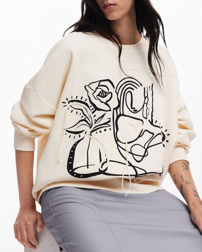DESIGUAL D2 SW_PATCH ΦΟΥΤΕΡ WOMAN - DS0AP24WWSK060000000 DESIGUAL D2 SW_PATCH ΦΟΥΤΕΡ WOMAN - DS0AP24WWSK060000000