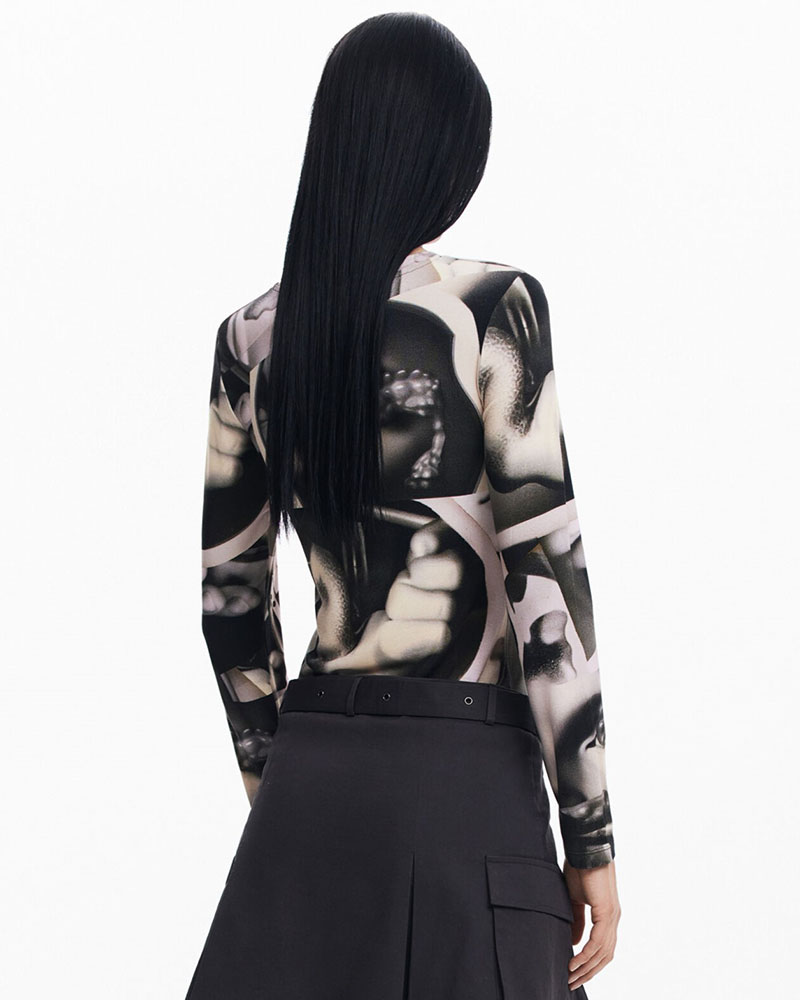 DESIGUAL D3 TS_SURREALISMO ΜΠΛΟΥΖΑ WOMAN - DS0AP24WWTK490000000 DESIGUAL D3 TS_SURREALISMO ΜΠΛΟΥΖΑ WOMAN - DS0AP24WWTK490000000