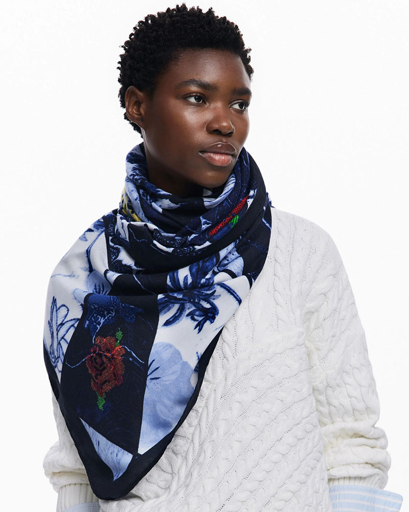 DESIGUAL D2 FOU_DENIM FLOWERS RECTANGL ΑΞΕΣΟΥΑΡ ΓΥΝΑΙΚΕΙΟ - DS0AC24WAWA120000000 DESIGUAL D2 FOU_DENIM FLOWERS RECTANGL ΑΞΕΣΟΥΑΡ ΓΥΝΑΙΚΕΙΟ - DS0AC24WAWA120000000