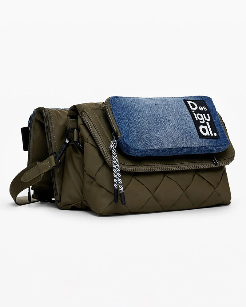 DESIGUAL D2 BAG_MODULARIS BRAIDED VENE ΤΣΑΝΤΑ ΓΥΝΑΙΚΕΙΟ - DS0AC24WAXY430000000 DESIGUAL D2 BAG_MODULARIS BRAIDED VENE ΤΣΑΝΤΑ ΓΥΝΑΙΚΕΙΟ - DS0AC24WAXY430000000