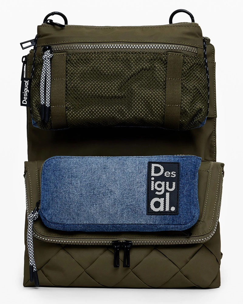 DESIGUAL D2 BAG_MODULARIS BRAIDED VENE ΤΣΑΝΤΑ ΓΥΝΑΙΚΕΙΟ - DS0AC24WAXY430000000 DESIGUAL D2 BAG_MODULARIS BRAIDED VENE ΤΣΑΝΤΑ ΓΥΝΑΙΚΕΙΟ - DS0AC24WAXY430000000