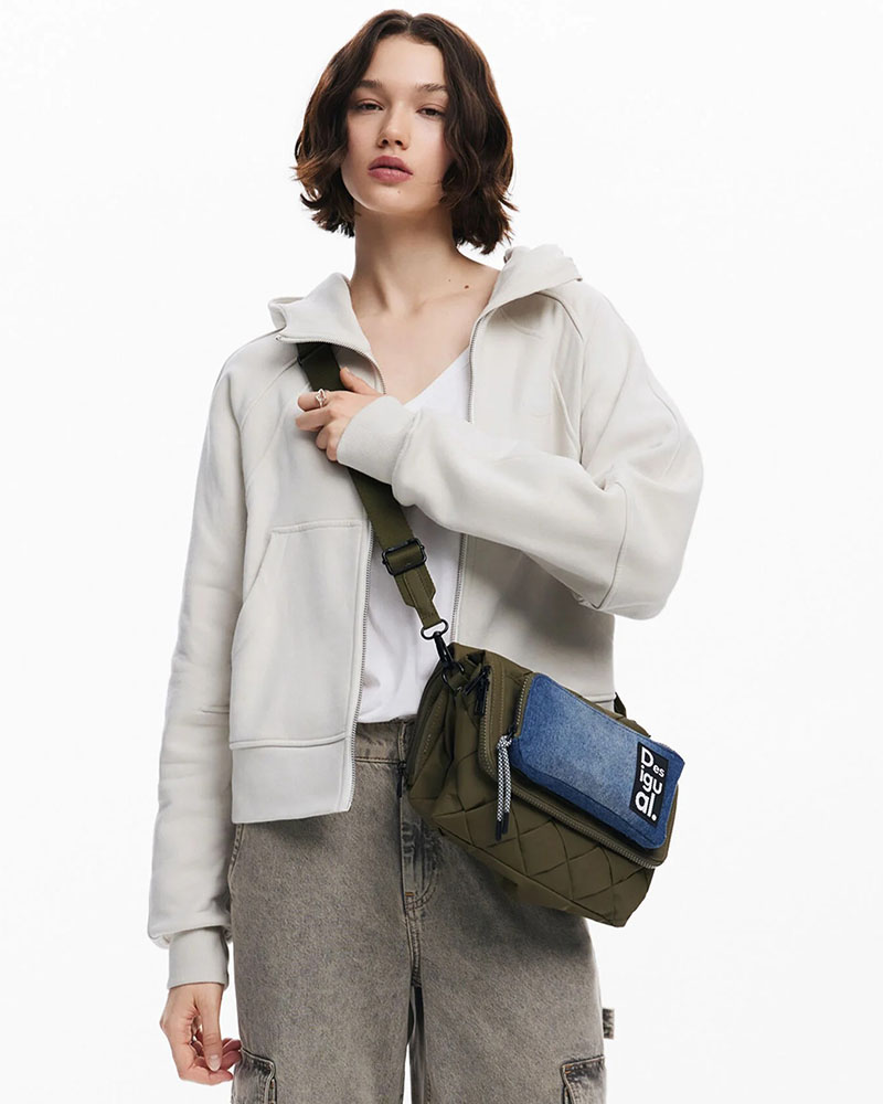 DESIGUAL D2 BAG_MODULARIS BRAIDED VENE ΤΣΑΝΤΑ ΓΥΝΑΙΚΕΙΟ - DS0AC24WAXY430000000 DESIGUAL D2 BAG_MODULARIS BRAIDED VENE ΤΣΑΝΤΑ ΓΥΝΑΙΚΕΙΟ - DS0AC24WAXY430000000
