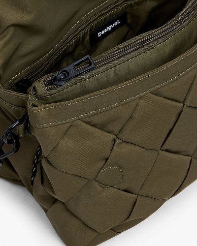 DESIGUAL D2 BAG_MODULARIS BRAIDED VENE ΤΣΑΝΤΑ ΓΥΝΑΙΚΕΙΟ - DS0AC24WAXY430000000 DESIGUAL D2 BAG_MODULARIS BRAIDED VENE ΤΣΑΝΤΑ ΓΥΝΑΙΚΕΙΟ - DS0AC24WAXY430000000