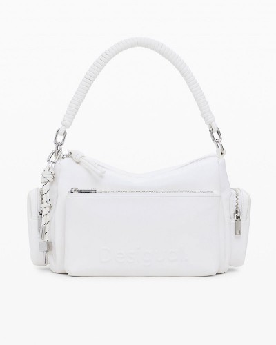 DESIGUAL D2 BAG_HALF HABANA ECRU ΤΣΑΝΤΑ ΓΥΝΑΙΚΕΙΟ - DS0AC25SAXPBE0000000 DESIGUAL D2 BAG_HALF HABANA ECRU ΤΣΑΝΤΑ ΓΥΝΑΙΚΕΙΟ - DS0AC25SAXPBE0000000
