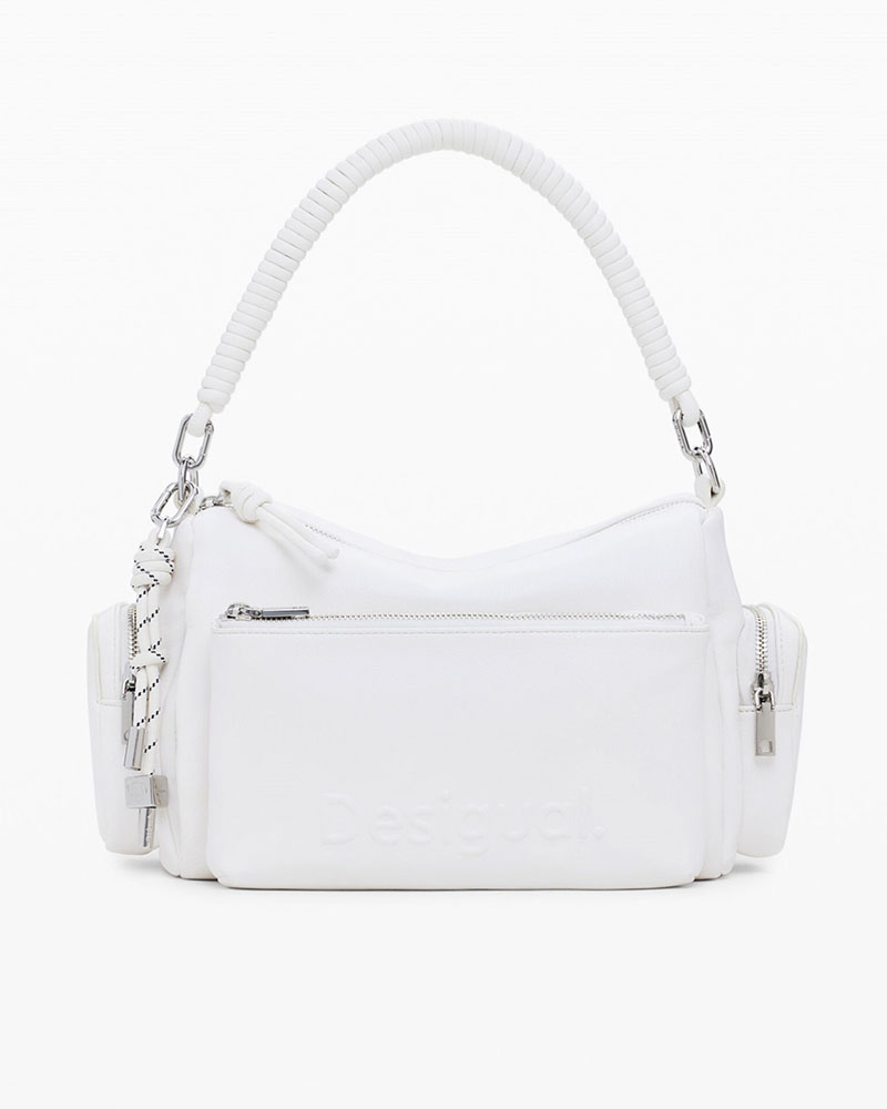 DESIGUAL D2 BAG_HALF HABANA ECRU ΤΣΑΝΤΑ ΓΥΝΑΙΚΕΙΟ - DS0AC25SAXPBE0000000 DESIGUAL D2 BAG_HALF HABANA ECRU ΤΣΑΝΤΑ ΓΥΝΑΙΚΕΙΟ - DS0AC25SAXPBE0000000