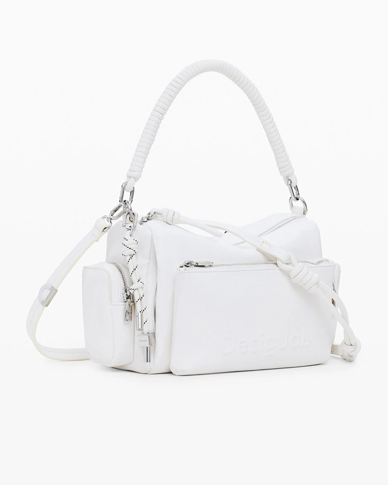 DESIGUAL D2 BAG_HALF HABANA ECRU ΤΣΑΝΤΑ ΓΥΝΑΙΚΕΙΟ - DS0AC25SAXPBE0000000 DESIGUAL D2 BAG_HALF HABANA ECRU ΤΣΑΝΤΑ ΓΥΝΑΙΚΕΙΟ - DS0AC25SAXPBE0000000