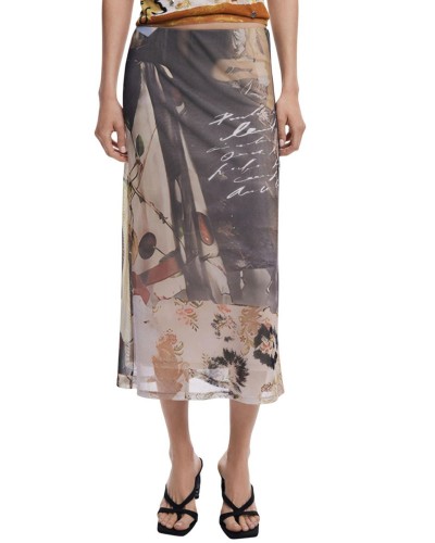 DESIGUAL FAL_COLLAGE ΦΟΥΣΤΑ ΓΥΝΑΙΚΕΙΟ - DS0AP25WWFK050000000