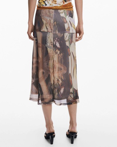 DESIGUAL FAL_COLLAGE ΦΟΥΣΤΑ ΓΥΝΑΙΚΕΙΟ - DS0AP25WWFK050000000