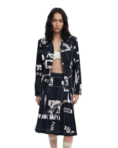 DESIGUAL FAL_NEWSPP ΦΟΥΣΤΑ ΓΥΝΑΙΚΕΙΟ - DS0AP25WWFW110000000