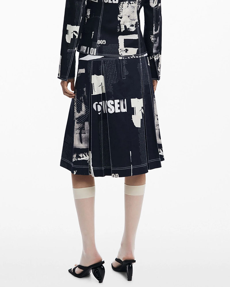 DESIGUAL FAL_NEWSPP ΦΟΥΣΤΑ ΓΥΝΑΙΚΕΙΟ - DS0AP25WWFW110000000