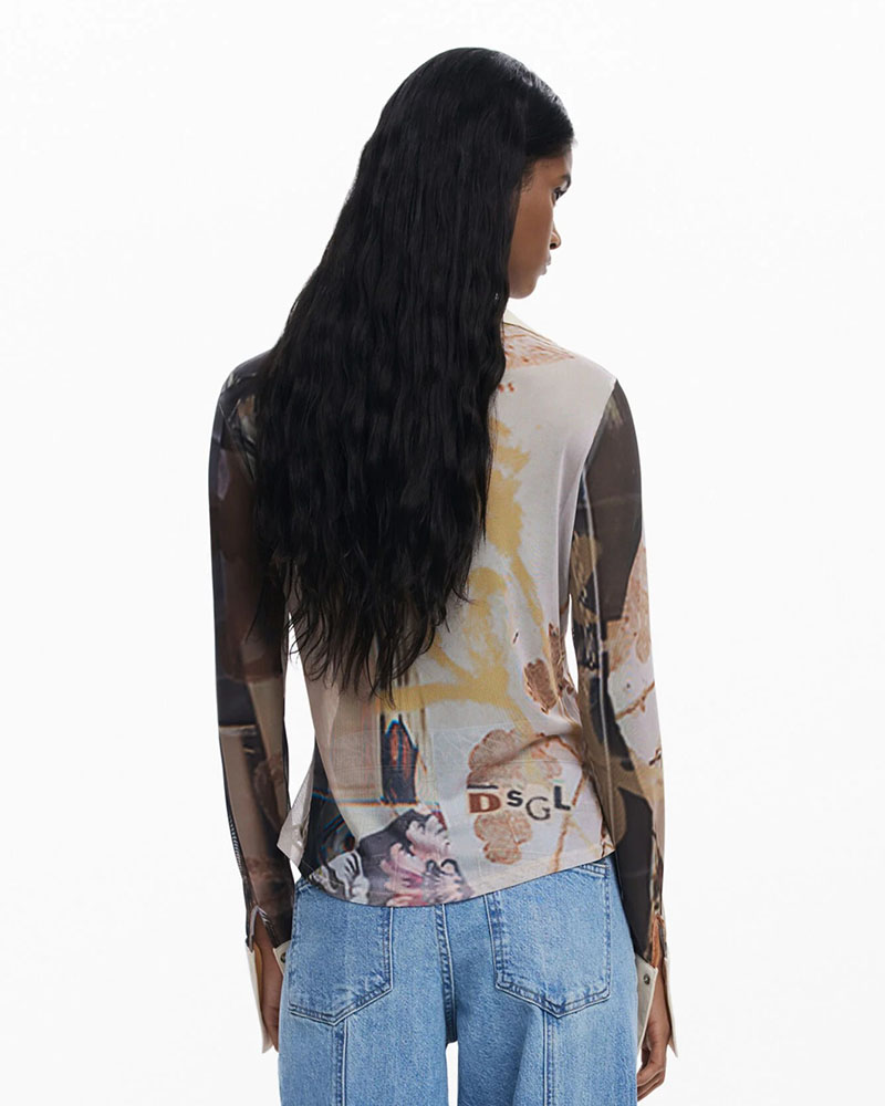 DESIGUAL TS_EYRE ΜΠΛΟΥΖΑ ΓΥΝΑΙΚΕΙΟ - DS0AP25WWTK260000000