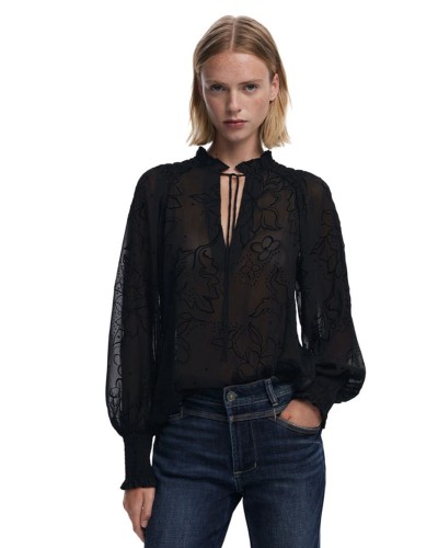 DESIGUAL BLUS_FLOKI ΜΠΛΟΥΖΑ ΓΥΝΑΙΚΕΙΟ - DS0AP25WWBW050000000