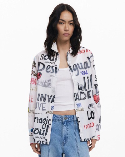 DESIGUAL CAM_SOUL ΠΟΥΚΑΜΙΣΟ ΓΥΝΑΙΚΕΙΟ - DS0AP25WWCW100000000