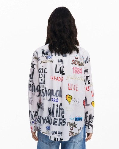 DESIGUAL CAM_SOUL ΠΟΥΚΑΜΙΣΟ ΓΥΝΑΙΚΕΙΟ - DS0AP25WWCW100000000