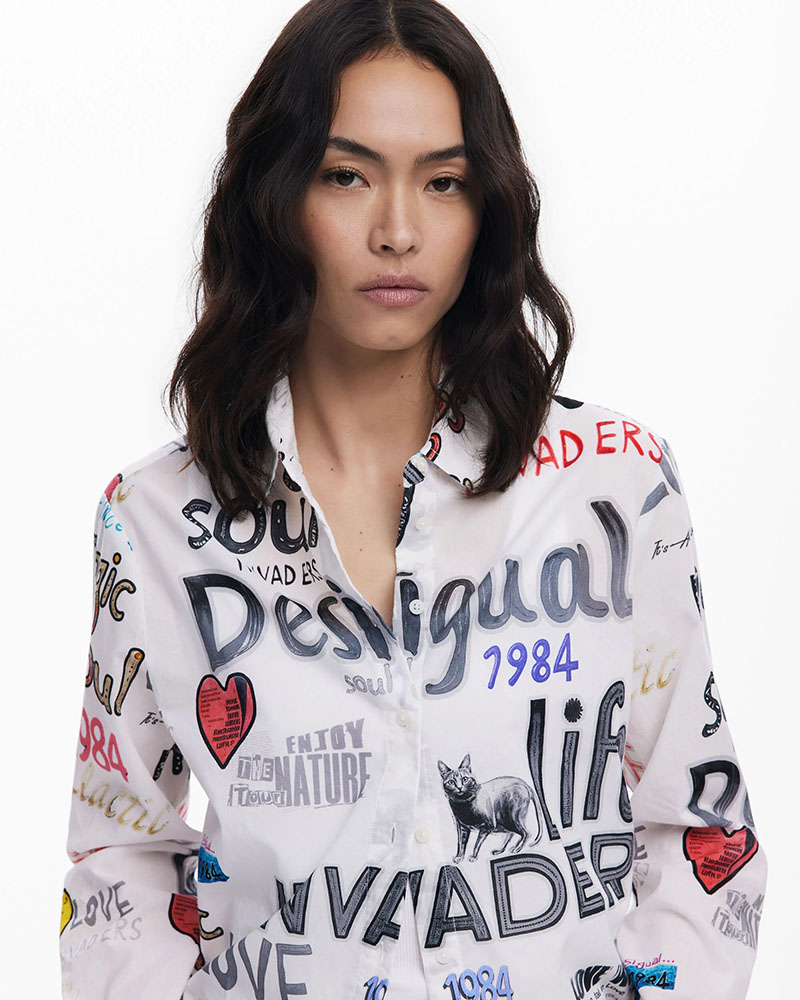 DESIGUAL CAM_SOUL ΠΟΥΚΑΜΙΣΟ ΓΥΝΑΙΚΕΙΟ - DS0AP25WWCW100000000