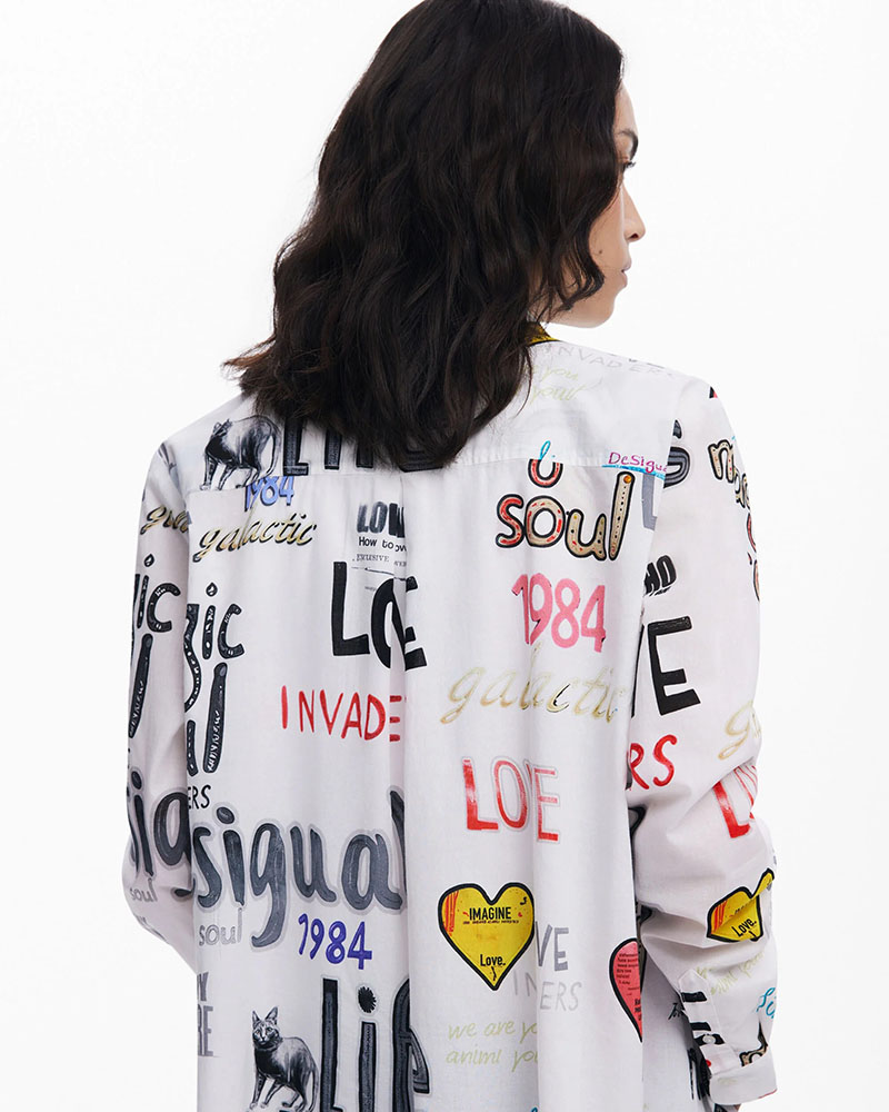 DESIGUAL CAM_SOUL ΠΟΥΚΑΜΙΣΟ ΓΥΝΑΙΚΕΙΟ - DS0AP25WWCW100000000